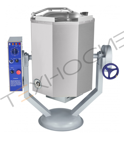 Котел пищеварочный электрический с функциями опрокидывания КПЭМ-60-ОМР Техно-Сиб - Купить с доставкой по всей России 