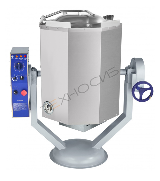 Котел пищеварочный электрический с функциями опрокидывания КПЭМ-60-ОМР Техно-Сиб - Купить с доставкой по всей России 