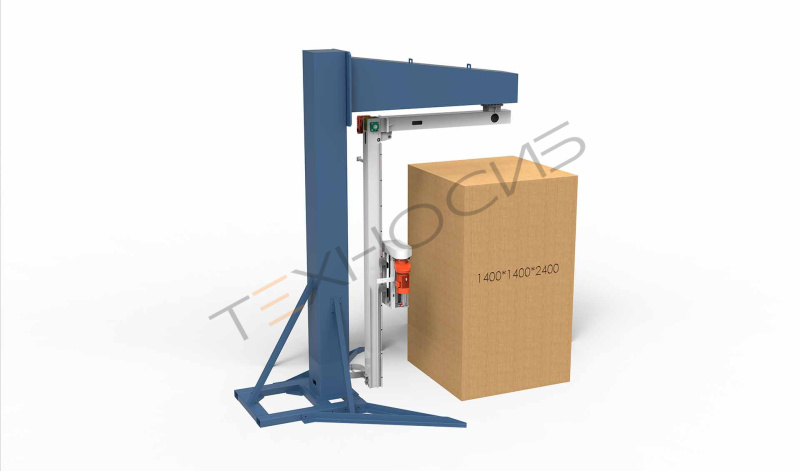 Полуавтоматический паллетообмотчик (паллетоупаковщик) TS100PPS Техно-Сиб - Купить с доставкой по всей России 2