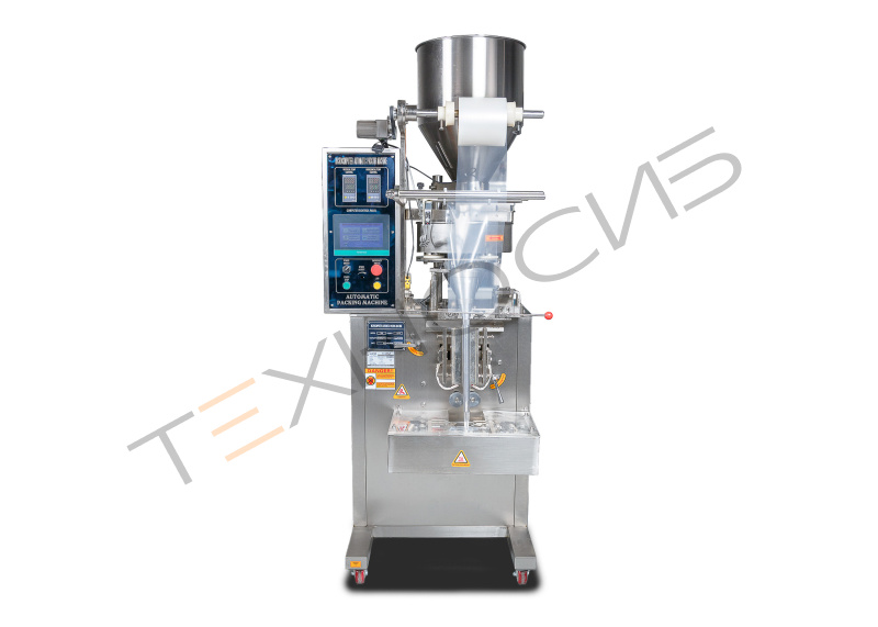 Автоматическая фасовочно-упаковочная машина DXDK-320RH-E (нерж., сашет 75*90 мм, 25-35 мл, W пленки 150 мм, датер в губках, насечка, зубч. нож.) Техно-Сиб - Купить с доставкой по всей России