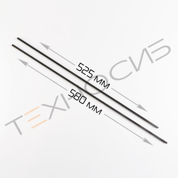 Текстолитовая подложка для BSF/BSL (комплект из 2 шт., длина  580 и 525 мм) Техно-Сиб - Купить с доставкой по всей России 2