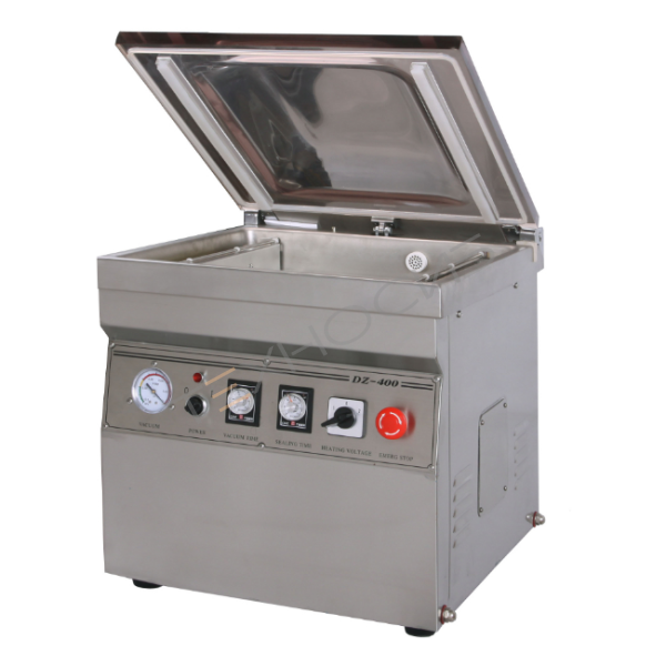 Вакуумный упаковщик HVC-400/2T (DZ-400/2T) (нерж., обрезка)  Вакуумный упаковщик HVC-400/2T (DZ-400/2T) (нерж., обрезка) Техно-Сиб - Купить с доставкой по всей России