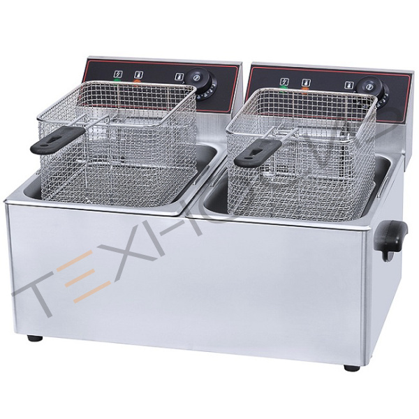 Фритюрница HEF-6L-2 (2 емкости) Техно-Сиб - Купить с доставкой по всей России 2