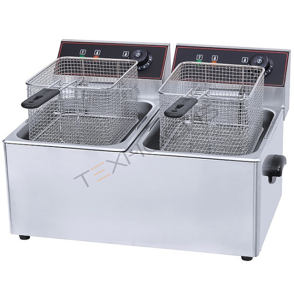 Фритюрница HEF-6L-2 (2 емкости) Техно-Сиб - Купить с доставкой по всей России 2
