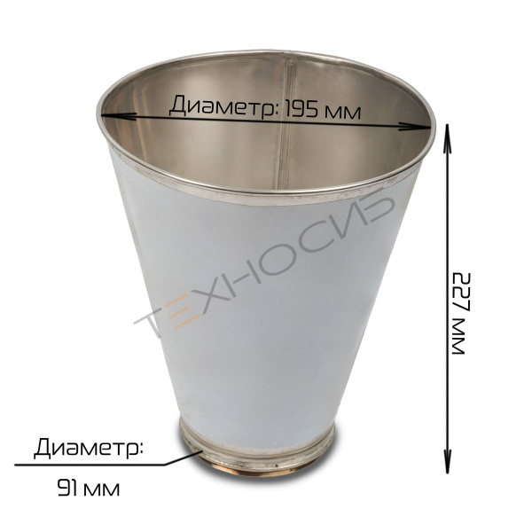 Фаршевый бункер для JGT-60 HZ (4-1) Техно-Сиб - Купить с доставкой по всей России 2