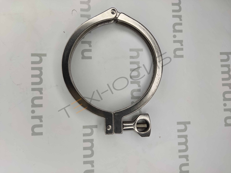 Хомут быстроразъёмного соединения CLAMP SMS 4" (120 мм) Техно-Сиб - Купить с доставкой по всей России 