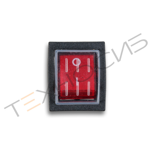 Кнопка для подовой печи (красная) YXD-60C Техно-Сиб - Купить с доставкой по всей России 