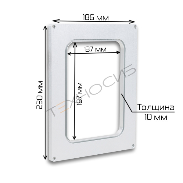 Матрица для HTS-225 (187*137 мм) Техно-Сиб - Купить с доставкой по всей России 2