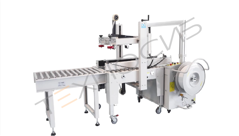 Полуавтоматический заклейщик коробов FXJ-5050L Техно-Сиб - Купить с доставкой по всей России 