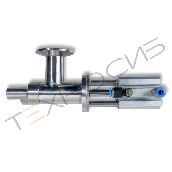 Узел подачи продукта с пневмоцилиндром для LPF-1000T Техно-Сиб - Купить с доставкой по всей России 