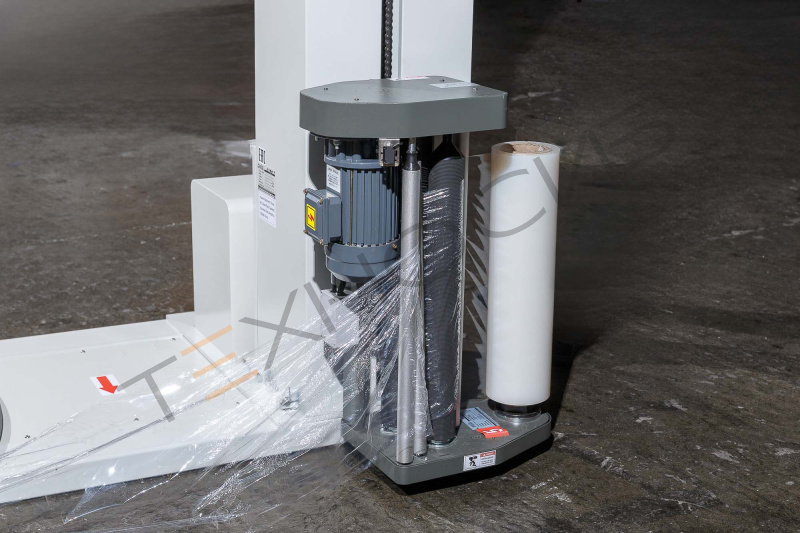 Паллетоупаковщик с моторизированной кареткой с престрейчем HL-1650 (Economical) Техно-Сиб - Купить с доставкой по всей России 5