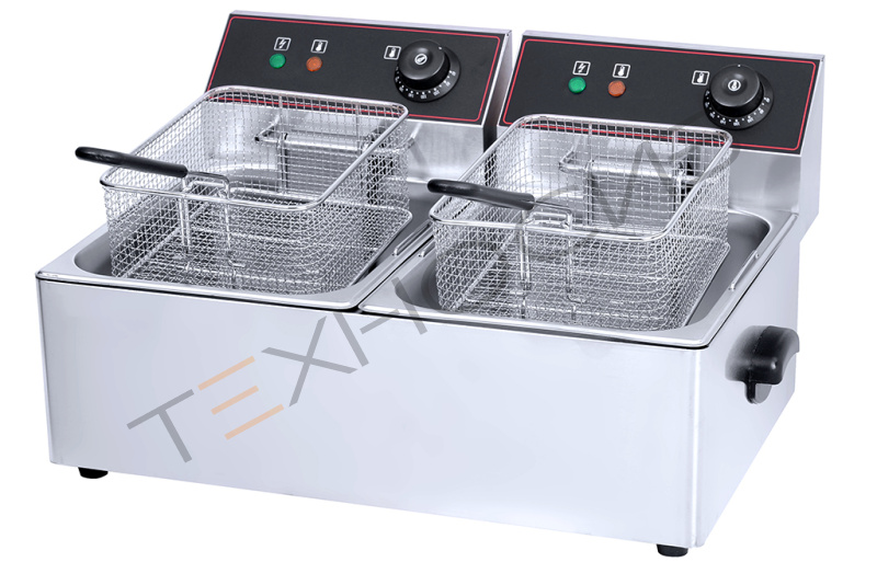 Фритюрница HEF-8L-2 (2 емкости) Техно-Сиб - Купить с доставкой по всей России 2