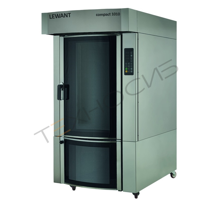 Мини-ротационная печь COMPACT 1000G на 10 листов 600*400 + расстойка на 12 листов 600*400 (газ) Техно-Сиб - Купить с доставкой по всей России