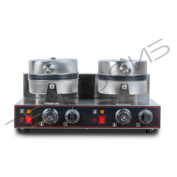 Вафельница для объемных вафель HWB-2 (2 секции, круг) Техно-Сиб - Купить с доставкой по всей России 