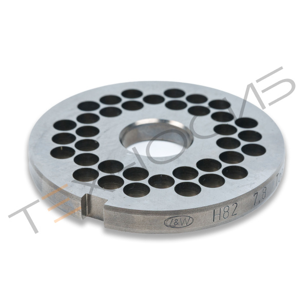 З/ч для мясорубки LM-82: решетка отв.  7.8 мм Техно-Сиб - Купить с доставкой по всей России 2