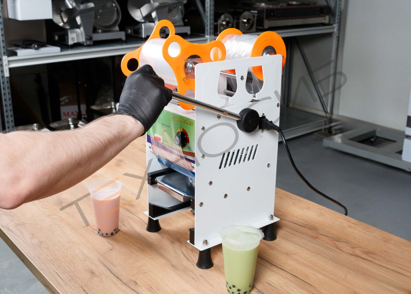 Ручной запайщик стаканов HL-D1 (Bubble tea) Техно-Сиб - Купить с доставкой по всей России 6