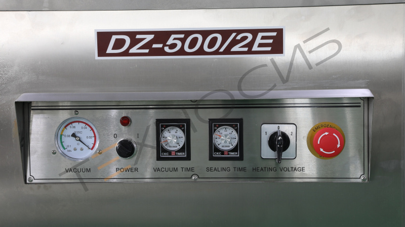 Напольный вакуумный упаковщик DZQ-500/2E (нерж., газ) Техно-Сиб - Купить с доставкой по всей России 15