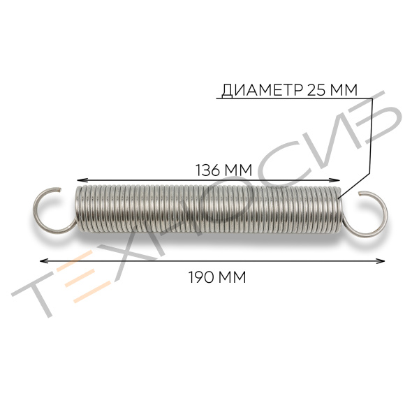 Пружина инъектора NK 17/27 (на колонну) Техно-Сиб - Купить с доставкой по всей России 2