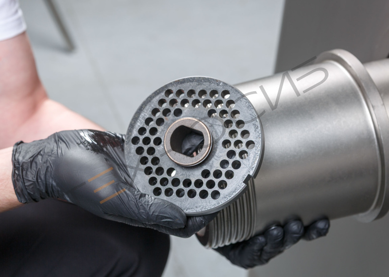 Волчок одношнековый DRB-JR 120 (нерж. корпус) Техно-Сиб - Купить с доставкой по всей России 17