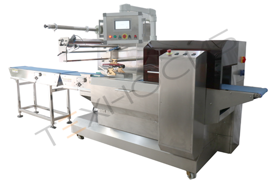 Автоматическая горизонтальная упаковочная машина с нижней подачей пленки DXDZ-520WX Техно-Сиб - Купить с доставкой по всей России