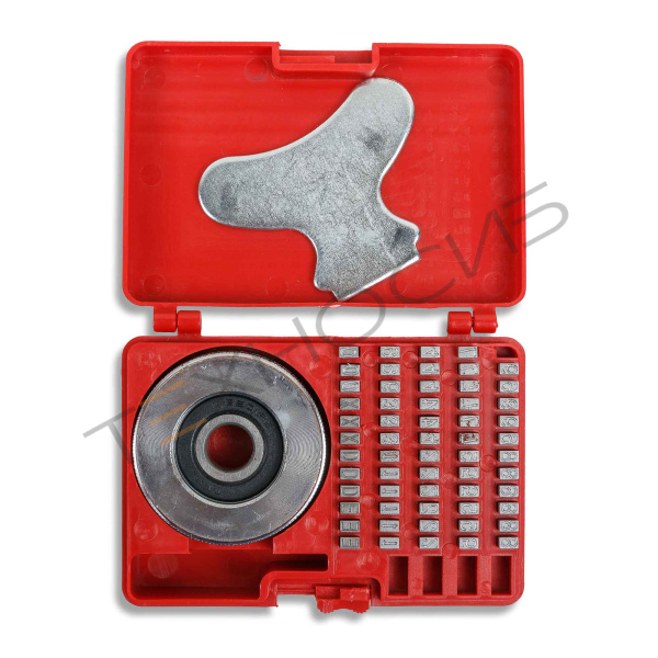 Комплект литер для FRB-770 с колесом тиснения (вогнутые литеры) Техно-Сиб - Купить с доставкой по всей России