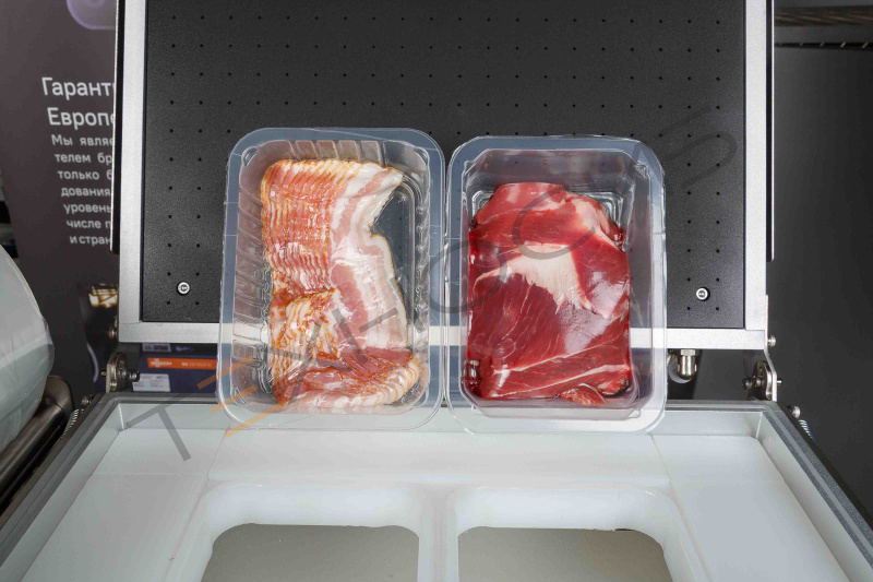 Скин-упаковочная машина HLV-300VST NEW на два лотка (глубина лотка 55 мм) Техно-Сиб - Купить с доставкой по всей России 5