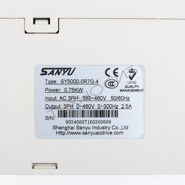 SY5000-0R7G-4 (0.75kW, 380V) Преобразователь частоты Техно-Сиб - Купить с доставкой по всей России 3