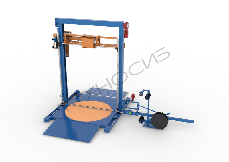 Автоматическая стреппинг машина TS3000SPS-L Техно-Сиб - Купить с доставкой по всей России 3