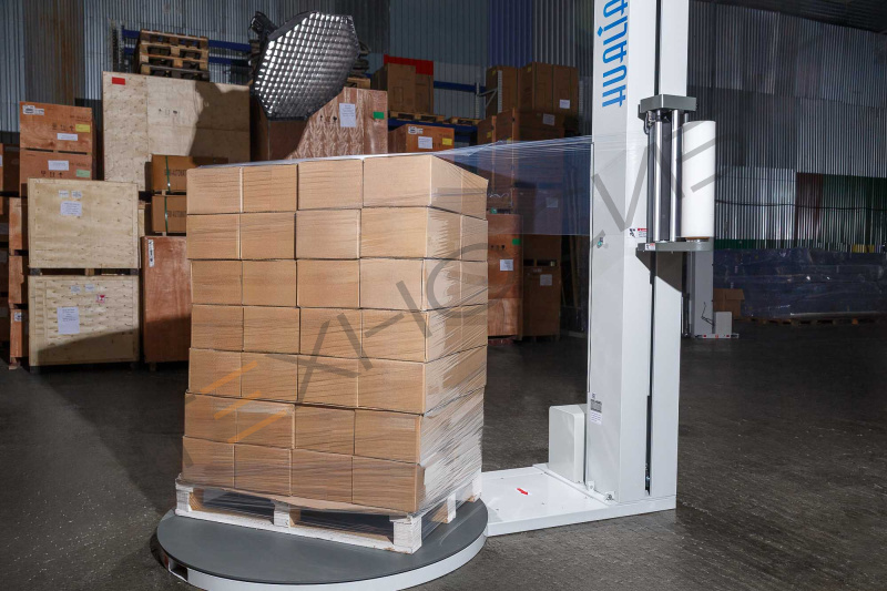 Паллетоупаковщик с механическим натяжением HL-1500E (Economical) Техно-Сиб - Купить с доставкой по всей России 9