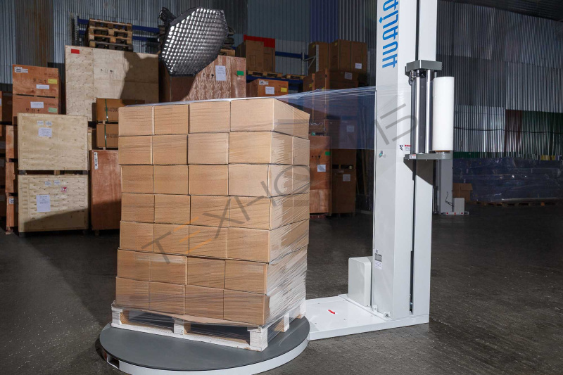 Паллетоупаковщик с механическим натяжением HL-1500E (Economical) Техно-Сиб - Купить с доставкой по всей России 9