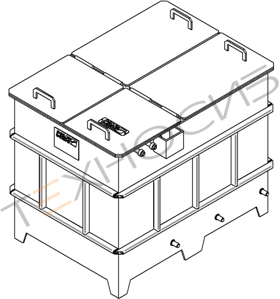 Солерастворитель пластиковый 3-х селекционный СРП3 Техно-Сиб - Купить с доставкой по всей России 