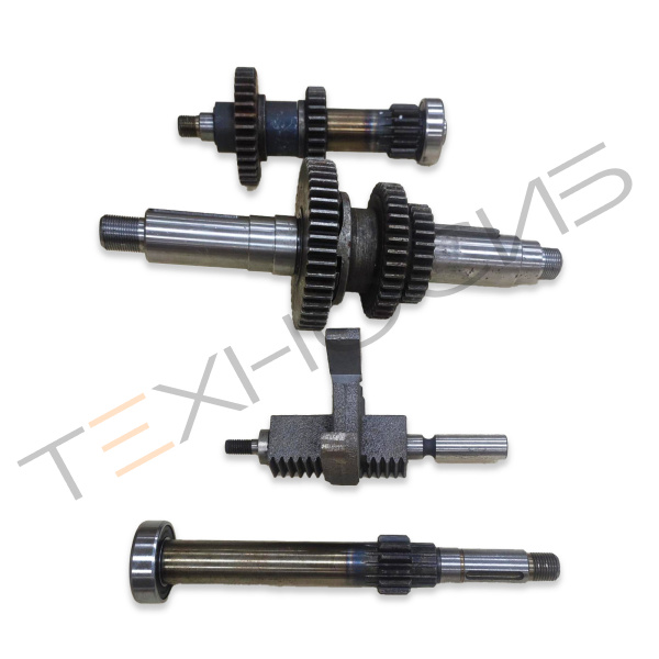 Комплект для переключения скоростей (входной вал, центральный вал, промежуточный вал, вилка) на B60 Техно-Сиб - Купить с доставкой по всей России 2