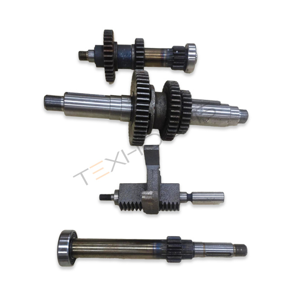 Комплект для переключения скоростей (входной вал, центральный вал, промежуточный вал, вилка) на B60 Техно-Сиб - Купить с доставкой по всей России 2