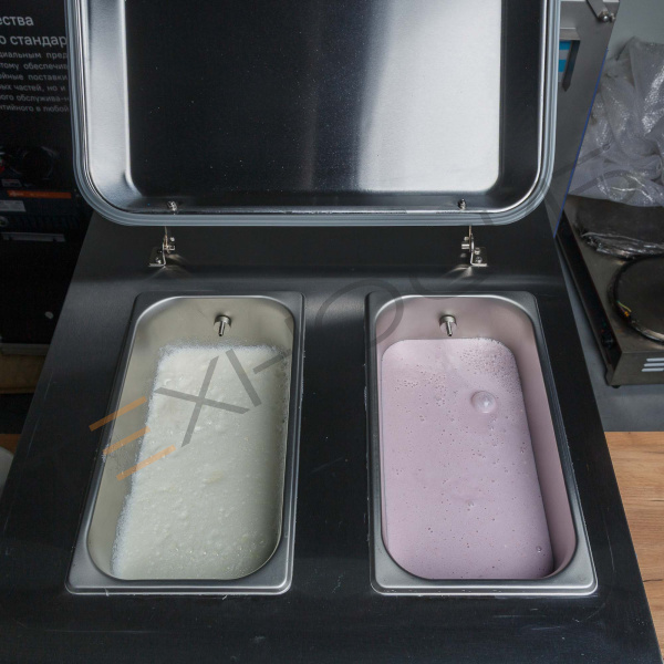 Фризер для мягкого мороженого HIM-03 с функцией ночного хранения и помпой (3 рожка) Техно-Сиб - Купить с доставкой по всей России 6