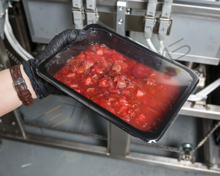 Автоматический запайщик лотков с функцией вакуумной газации HVT-450A/2 V2 (нерж., лоток 187*137) Техно-Сиб - Купить с доставкой по всей России 9