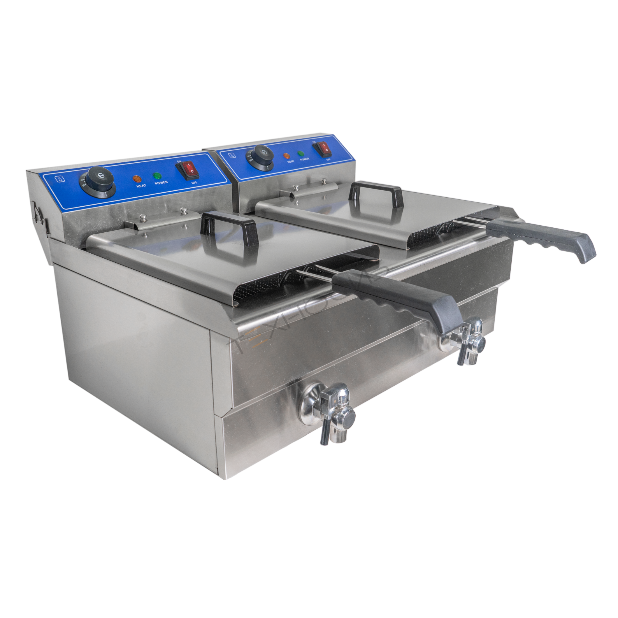 Фритюрница (2 емкости) HEF-10L Техно-Сиб - Купить с доставкой по всей России