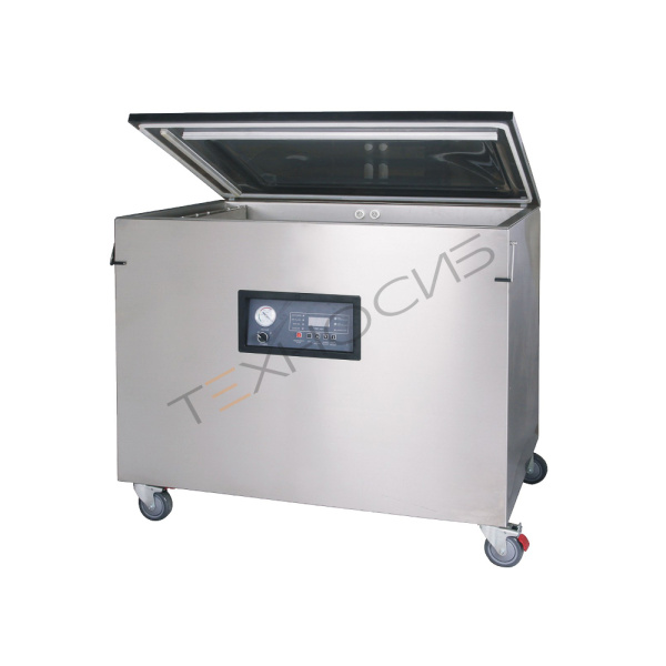 Напольный вакуумный упаковщик DZQ-1000/2L (нерж., газ) Техно-Сиб - Купить с доставкой по всей России 