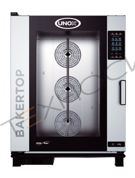 Печь конвекционная UNOX XEBC-10EU-GPR (Газ) Техно-Сиб - Купить с доставкой по всей России 