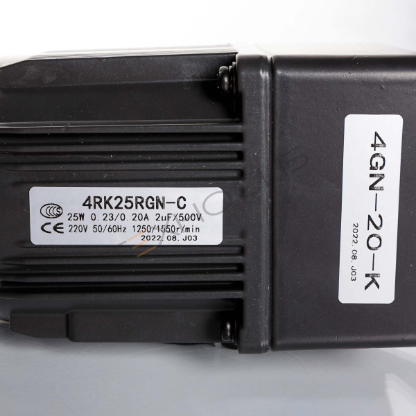 Мотор-редуктор 4RK25RGN-CF/4GN20-K (220 В) для конвейера BS-4525A Техно-Сиб - Купить с доставкой по всей России 3