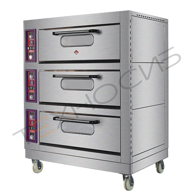 Подовая печь YXD-60C (лист 600*400 мм, каменный под, пароувлажнение) Техно-Сиб - Купить с доставкой по всей России