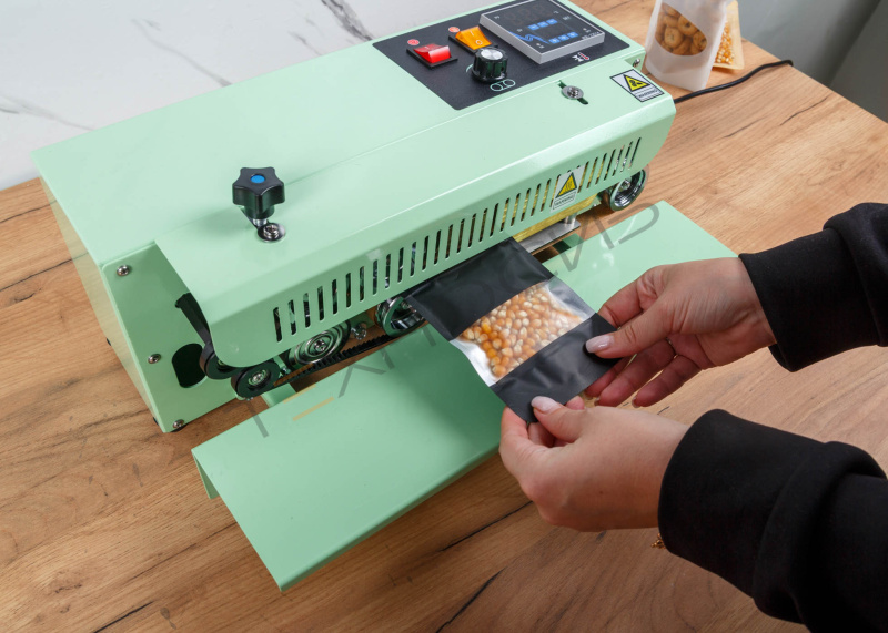 Роликовый мини запайщик ES-621 (без конвейера) Техно-Сиб - Купить с доставкой по всей России 11