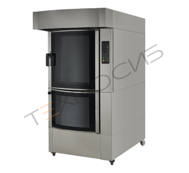 Конвекционная печь COMPACT 500G на 5 листов 600*400 + расстойка на 12 листов 600*400 (газ) Техно-Сиб - Купить с доставкой по всей России