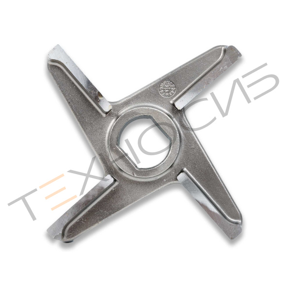 З/ч для мясорубки LM-130/А: нож ROBOT (двухсторонний) Техно-Сиб - Купить с доставкой по всей России 