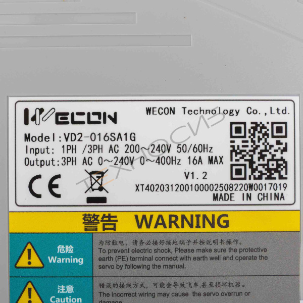 Контроллер сервопривода Wecon VD2-016SA1G для DXDZ-450XD Техно-Сиб - Купить с доставкой по всей России 3