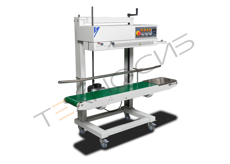 Роликовый (конвейерный) запайщик для тяжелых мешков FRCM-1120L (с датером) Техно-Сиб - Купить с доставкой по всей России 4