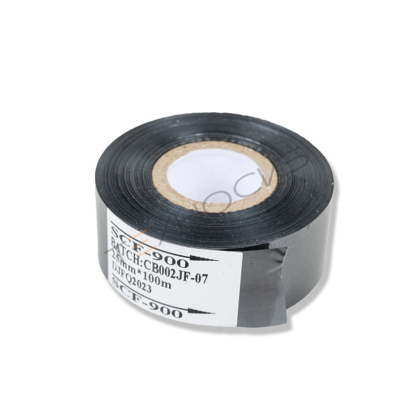 Термолента 25мм*100м (черная, Premium) SCF Техно-Сиб - Купить с доставкой по всей России 