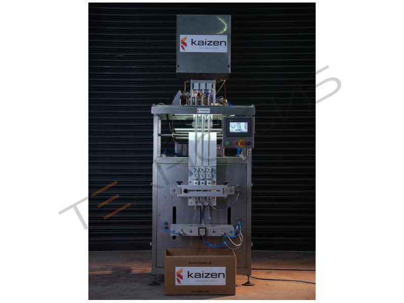 3-ручьевая машина для упаковки жидких продуктов в стик-пакет LS90 Техно-Сиб - Купить с доставкой по всей России