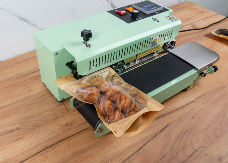 Роликовый мини запайщик ES-622 (с конвейером) Техно-Сиб - Купить с доставкой по всей России 10