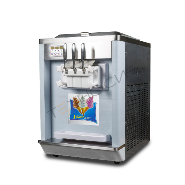 Фризер для мягкого мороженого HIM-03 с функцией ночного хранения и помпой (3 рожка) Техно-Сиб - Купить с доставкой по всей России 