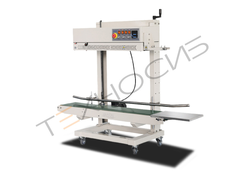 Роликовый конвейерный запайщик FRCM-1120L (крашеный корпус, с датером) Техно-Сиб - Купить с доставкой по всей России 